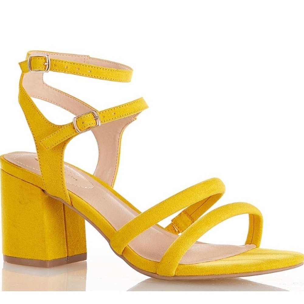 Strappy Block Heel Sandals